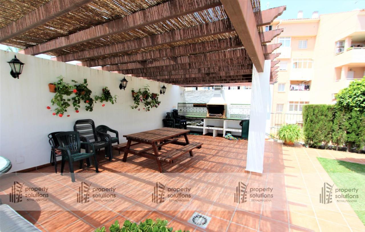 Pueblo Del Parque 2 - Soleada Terraza Con Jardin - Piscina Y Playa Apartment Benalmádena Exterior foto